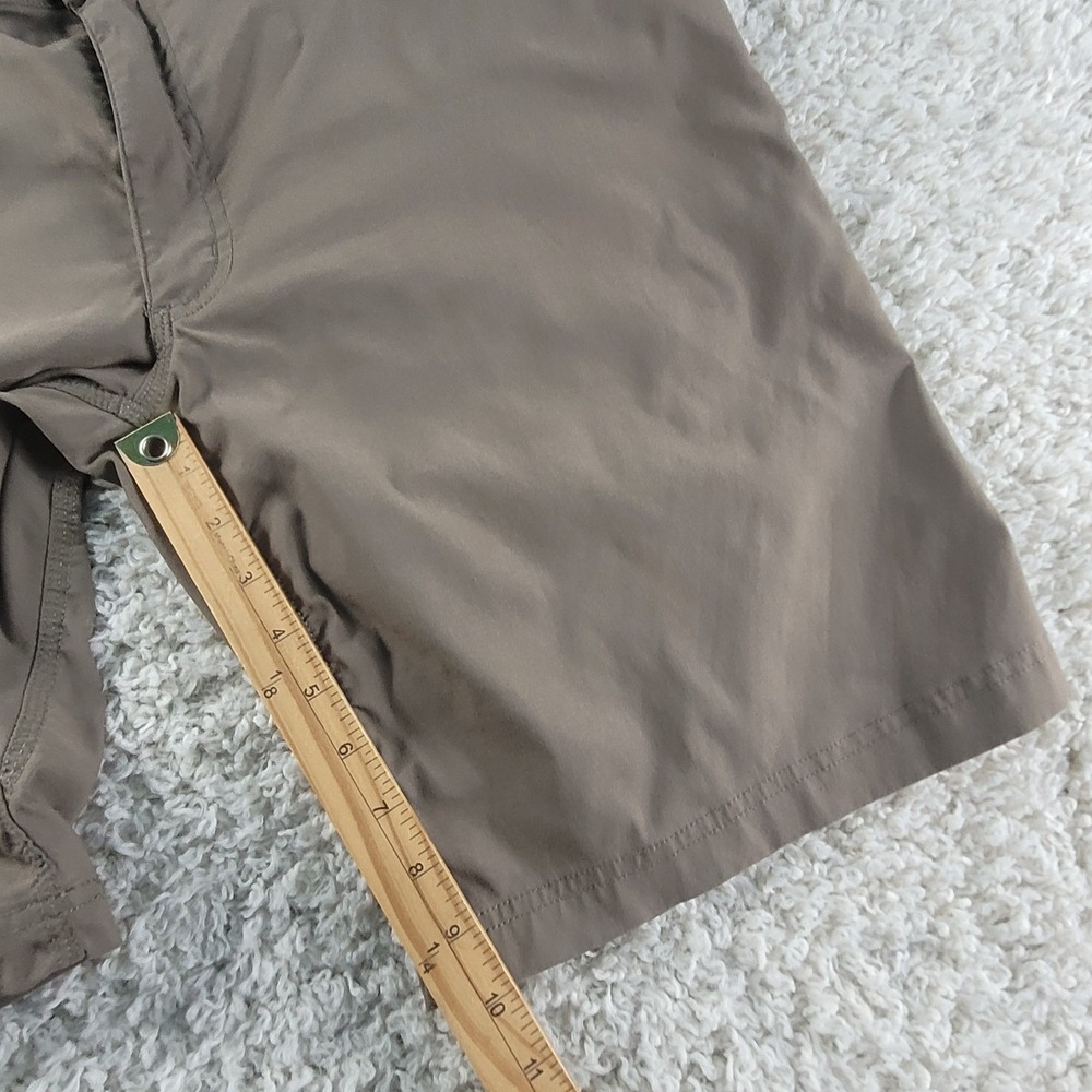 Duluth Trading Flex Dry on the Fly Shorts Mens 34 Brown Excellent Hiking Utility - Picture 8 of 11